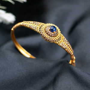 Sapphire Splendor Gold Bracelet